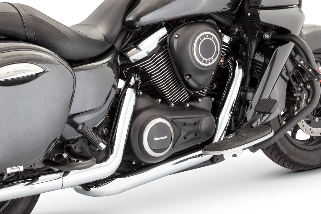 Freedom Performance KAWASAKI VAQUERO 1700/NOMAD/VOYAGER TRUE-DUAL RIGHT-SIDE TUCK-&-UNDER 2.5" HEADERS ONLY 2011-PRESENT