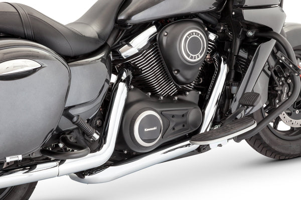 Freedom Performance KAWASAKI VAQUERO 1700/NOMAD/VOYAGER TRUE-DUAL RIGHT-SIDE TUCK-&-UNDER 2.5" HEADERS ONLY 2011-PRESENT