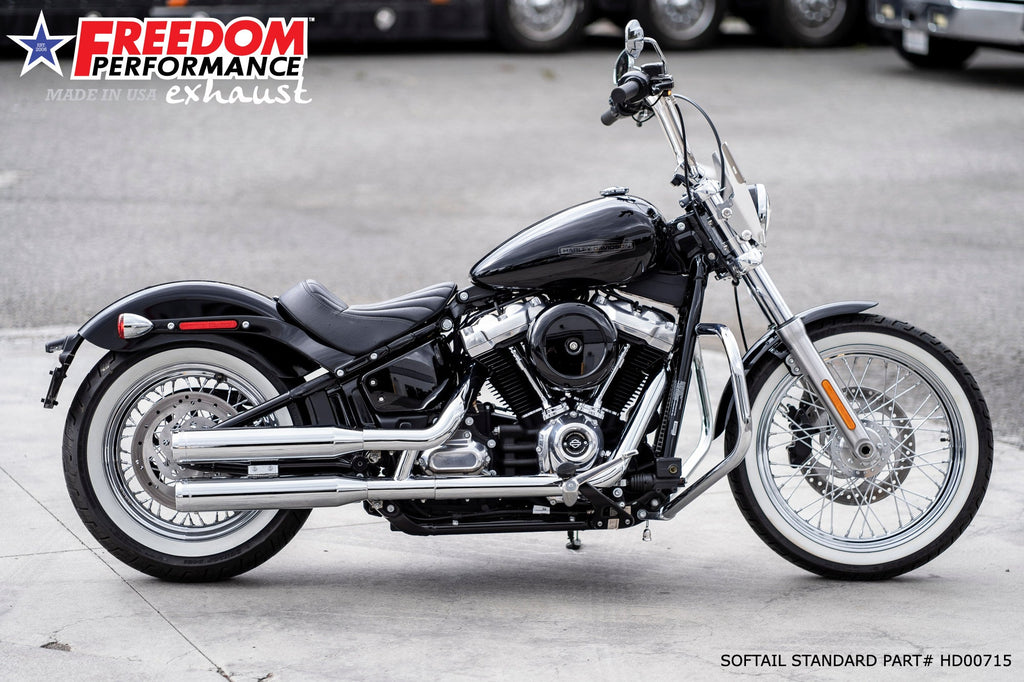 Freedom Performance HARLEY SOFTAIL/M8 3.25" SLIP-ONS *CHECK DESCRIPTION FOR FITMENTS* BUNDLE