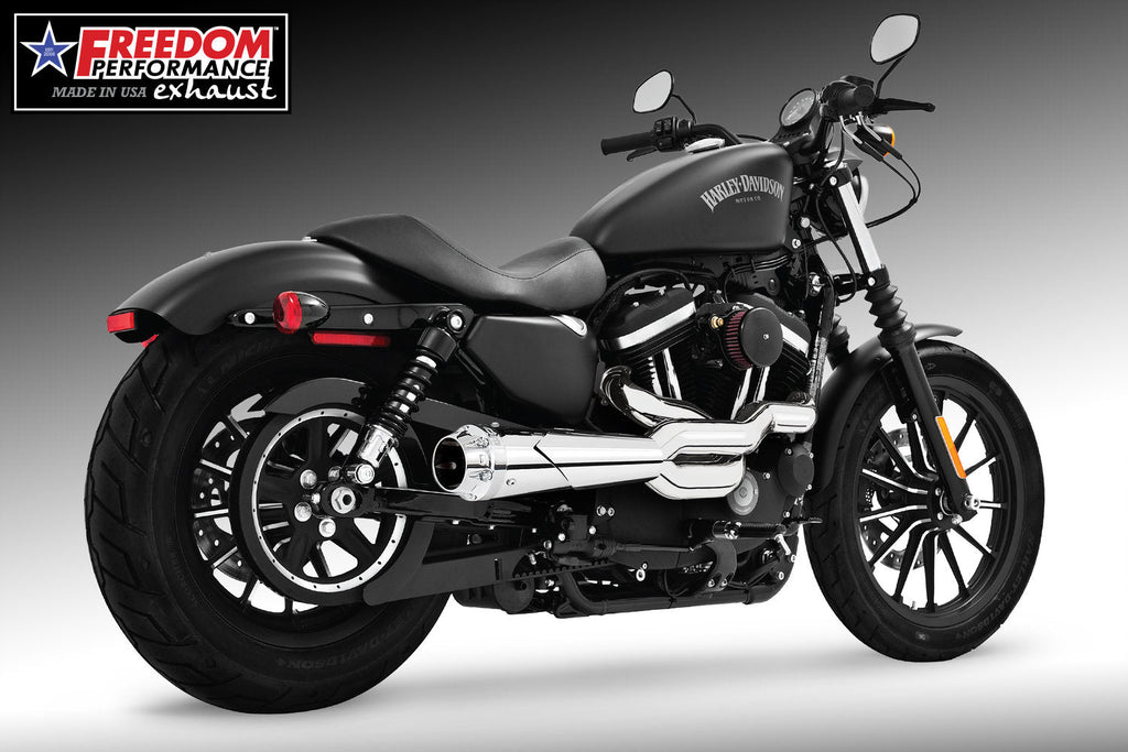 Freedom Performance HARLEY SPORTSTER 2-INTO-1 "HIGH" AMERICAN OUTLAW 1986-2022