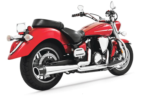 Freedom Performance YAMAHA V-STAR 1300 COMBAT FLUTED 2-INTO-1 2007-2020