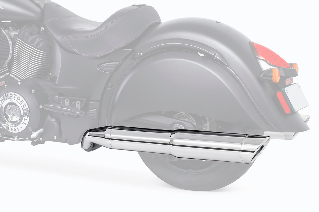 Freedom Performance INDIAN VINTAGE/CLASSIC 2-INTO-1 "LEFT-SIDE ONLY" GHOST PIPE NO HARDBAGS 2014-PRESENT