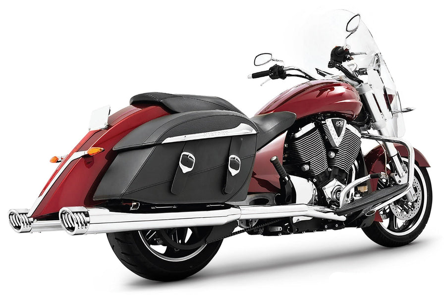 Freedom Performance VICTORY CROSS COUNTRY/ROADS/TOUR/8-BALL/MAGNUM 5 STEPPED COMPLETE TRUE-DUAL SYSTEM 2008-2016