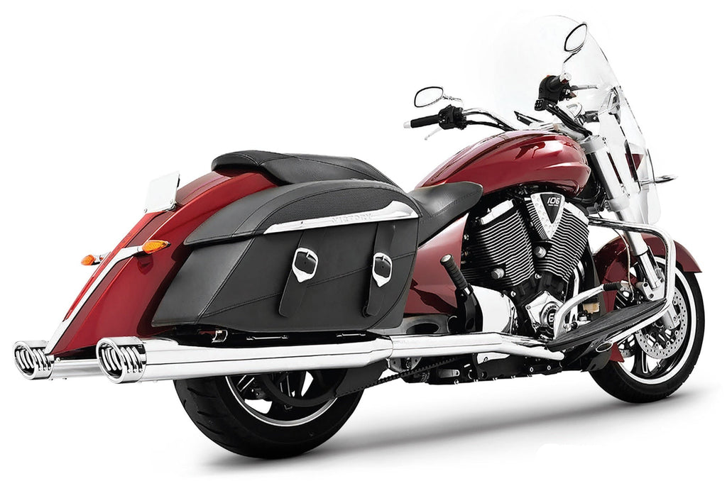 Freedom Performance VICTORY CROSS COUNTRY/ROADS/TOUR/8-BALL/MAGNUM 5 STEPPED COMPLETE TRUE-DUAL SYSTEM 2008-2016