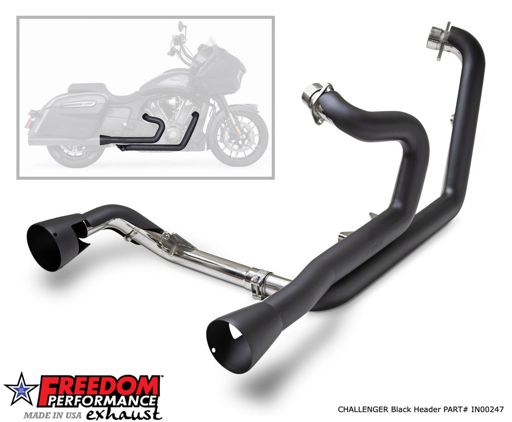 Freedom Performance INDIAN CHALLENGER / PURSUIT / ELITE / CHIEFTAIN POWERPLUS TRUE-DUAL 2.5" HEADERS ONLY 2020-PRESENT