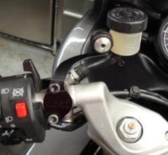 Cox Racingroup Brembo left-side mount: clamp and bracket for 45° reservoir