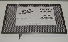 Cox Racingroup Suzuki DL650 2004-2011 – 113-12533 Titanium Radiator Guard
