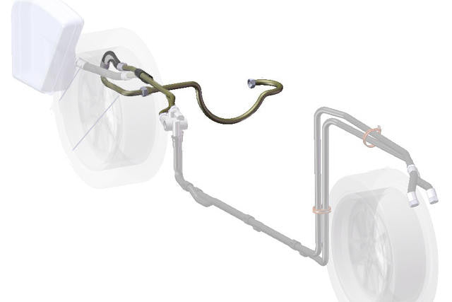 FABSPEED Porsche 911 Carrera 3.2 Factory/OEM Oil Line Upgrade Kit