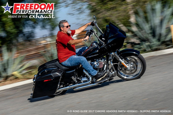 Freedom Performance HARLEY TOURING AMERICAN OUTLAW & COMBAT FLUTED 4.5" MEGAPHONE SLIP-ONS BUNDLE 1995-PRESENT