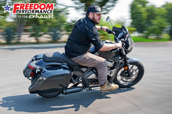 Freedom Performance MOTO MORINI CALIBRO 700-BAGGER 4.5" SINGLE SLIP-ON 2025-PRESENT BUNDLE