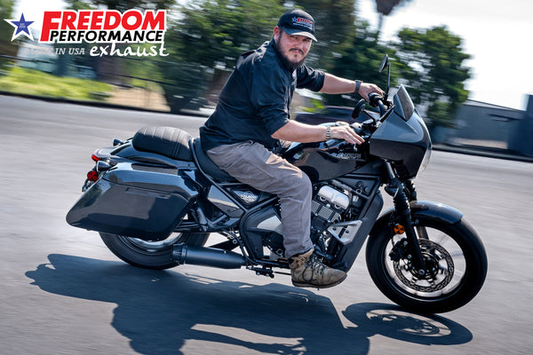 Freedom Performance MOTO MORINI CALIBRO 700-BAGGER 4.5" SINGLE SLIP-ON 2025-PRESENT BUNDLE