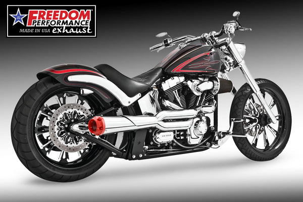 Freedom Performance HARLEY SOFTAIL ROCKER & BREAKOUT 2-INTO-1 "HIGH" AMERICAN OUTLAW 2007-2017