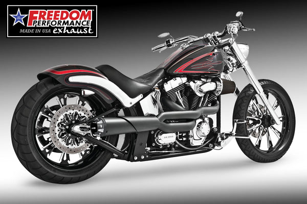 Freedom Performance HARLEY SOFTAIL ROCKER & BREAKOUT 2-INTO-1 "HIGH" AMERICAN OUTLAW 2007-2017