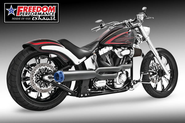 Freedom Performance HARLEY SOFTAIL ROCKER & BREAKOUT 2-INTO-1 "HIGH" AMERICAN OUTLAW 2007-2017