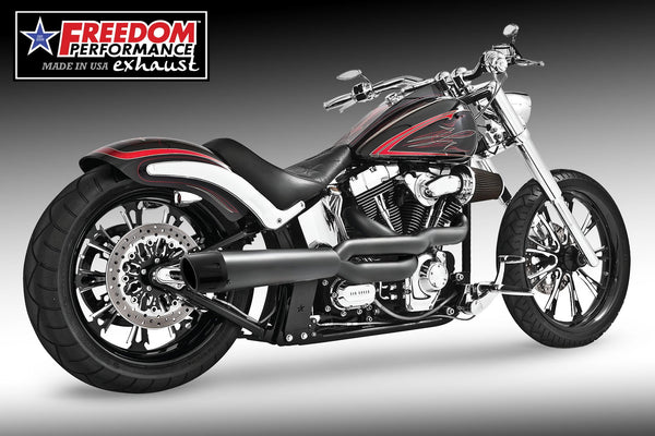 Freedom Performance HARLEY SOFTAIL ROCKER & BREAKOUT 2-INTO-1 "HIGH" AMERICAN OUTLAW 2007-2017