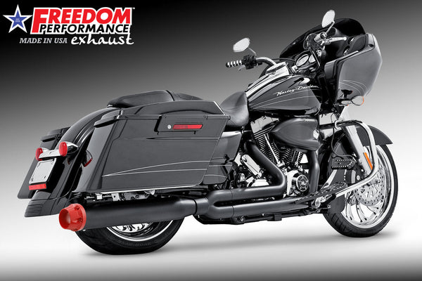 Freedom Performance HARLEY TOURING 4" UNION 2-INTO-1 RIGHT-SIDE ONLY 1995-2016