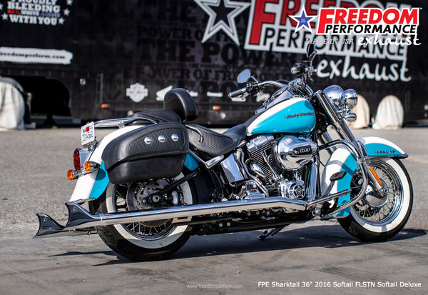 Freedom Performance HARLEY SOFTAIL 2.5" CLASSIC TRUE-DUALS FULL SYSTEM Fits 1986-2006 or 2007-2017 BUNDLE