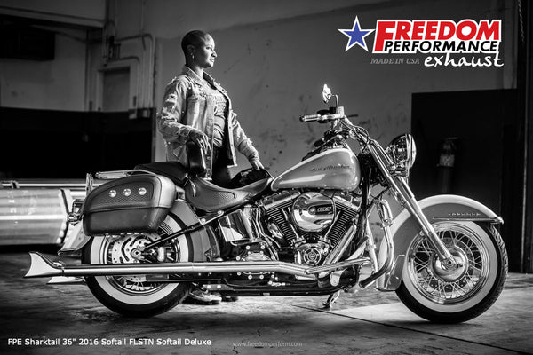 Freedom Performance HARLEY SOFTAIL 2.5" CLASSIC TRUE-DUALS FULL SYSTEM Fits 1986-2006 or 2007-2017 BUNDLE