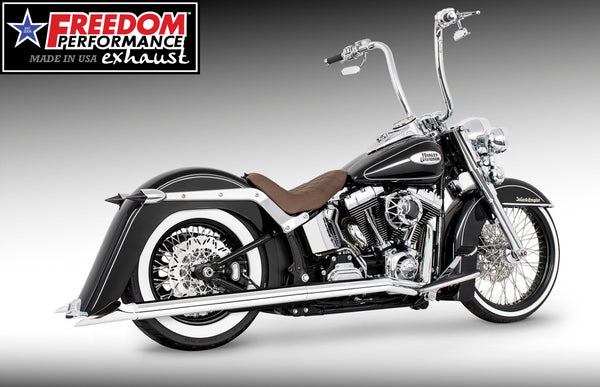 Freedom Performance HARLEY SOFTAIL 2.5" CLASSIC TRUE-DUALS FULL SYSTEM Fits 1986-2006 or 2007-2017 BUNDLE