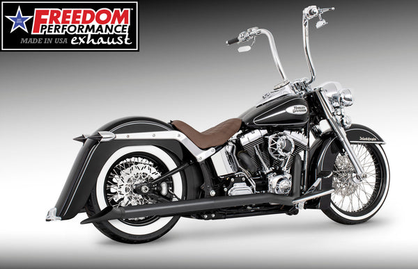 Freedom Performance HARLEY SOFTAIL 2.5" CLASSIC TRUE-DUALS FULL SYSTEM Fits 1986-2006 or 2007-2017 BUNDLE