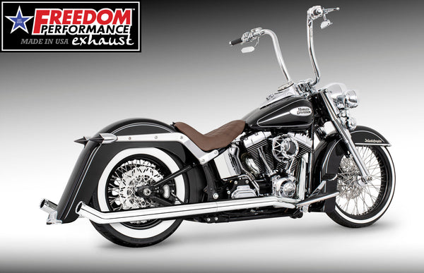 Freedom Performance HARLEY SOFTAIL 2.5" CLASSIC TRUE-DUALS FULL SYSTEM Fits 1986-2006 or 2007-2017 BUNDLE