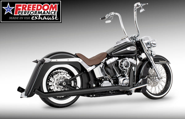 Freedom Performance HARLEY SOFTAIL 2.5" CLASSIC TRUE-DUALS FULL SYSTEM Fits 1986-2006 or 2007-2017 BUNDLE