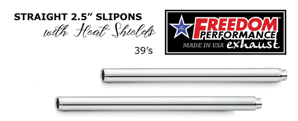 Freedom Performance HARLEY TOURING 2.5" SLIP-ONS *CHECK DESCRIPTION FOR YEAR FITMENTS* BUNDLE
