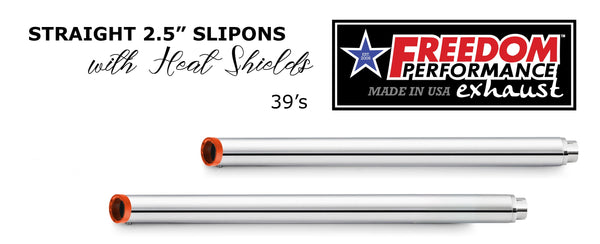 Freedom Performance HARLEY TOURING 2.5" SLIP-ONS *CHECK DESCRIPTION FOR YEAR FITMENTS* BUNDLE