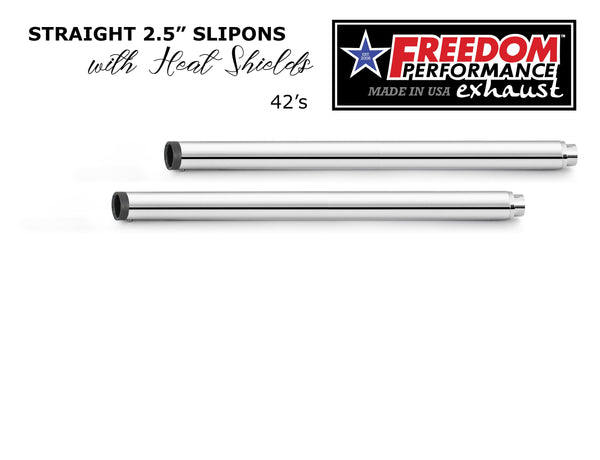 Freedom Performance HARLEY TOURING 2.5" SLIP-ONS *CHECK DESCRIPTION FOR YEAR FITMENTS* BUNDLE