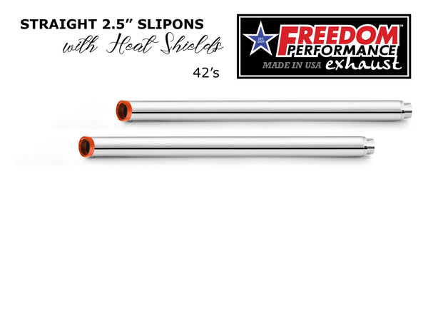 Freedom Performance HARLEY TOURING 2.5" SLIP-ONS *CHECK DESCRIPTION FOR YEAR FITMENTS* BUNDLE