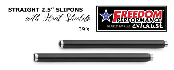 Freedom Performance HARLEY TOURING 2.5" SLIP-ONS *CHECK DESCRIPTION FOR YEAR FITMENTS* BUNDLE