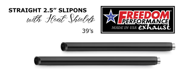 Freedom Performance HARLEY TOURING 2.5" SLIP-ONS *CHECK DESCRIPTION FOR YEAR FITMENTS* BUNDLE