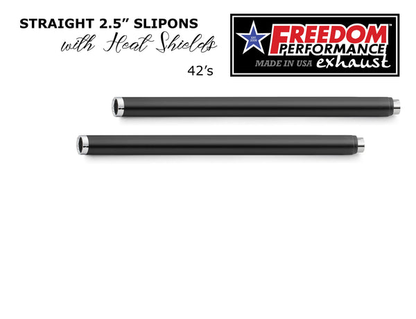 Freedom Performance HARLEY TOURING 2.5" SLIP-ONS *CHECK DESCRIPTION FOR YEAR FITMENTS* BUNDLE