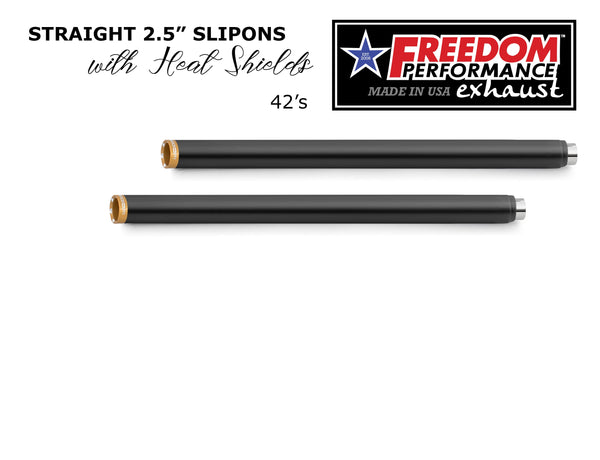 Freedom Performance HARLEY TOURING 2.5" SLIP-ONS *CHECK DESCRIPTION FOR YEAR FITMENTS* BUNDLE