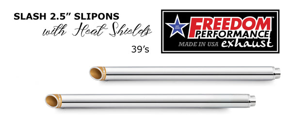 Freedom Performance HARLEY TOURING 2.5" SLIP-ONS *CHECK DESCRIPTION FOR YEAR FITMENTS* BUNDLE
