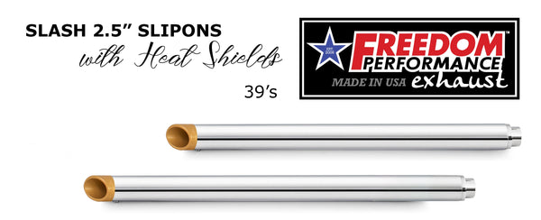 Freedom Performance HARLEY TOURING 2.5" SLIP-ONS *CHECK DESCRIPTION FOR YEAR FITMENTS* BUNDLE