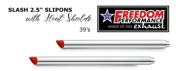 Freedom Performance HARLEY TOURING 2.5" SLIP-ONS *CHECK DESCRIPTION FOR YEAR FITMENTS* BUNDLE