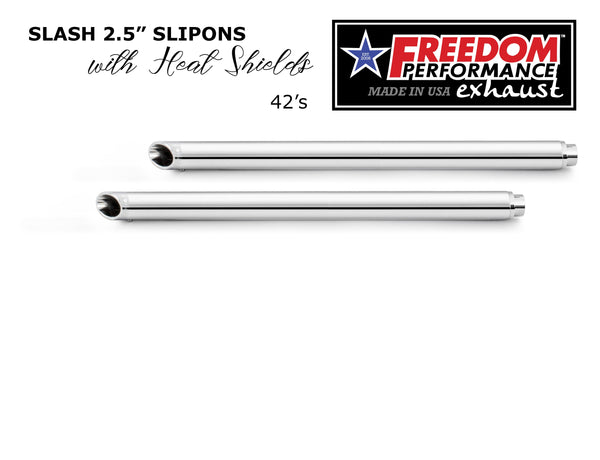 Freedom Performance HARLEY TOURING 2.5" SLIP-ONS *CHECK DESCRIPTION FOR YEAR FITMENTS* BUNDLE