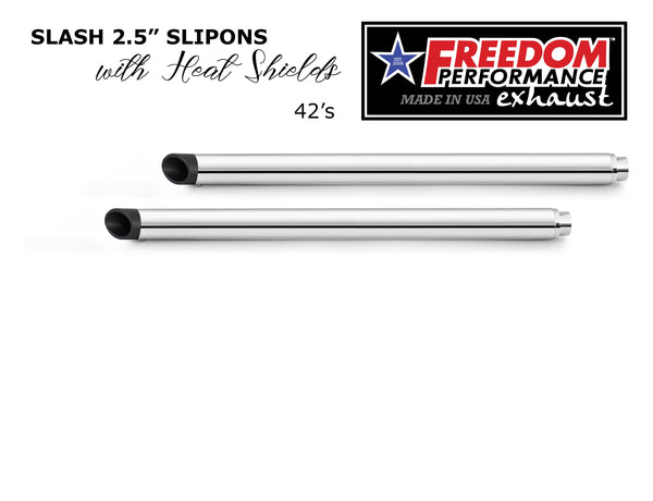 Freedom Performance HARLEY TOURING 2.5" SLIP-ONS *CHECK DESCRIPTION FOR YEAR FITMENTS* BUNDLE