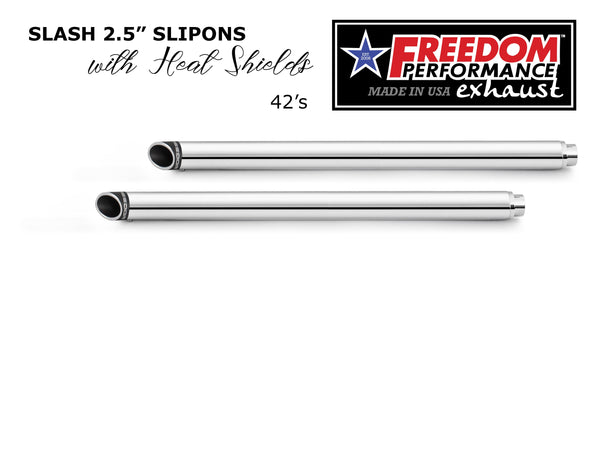 Freedom Performance HARLEY TOURING 2.5" SLIP-ONS *CHECK DESCRIPTION FOR YEAR FITMENTS* BUNDLE