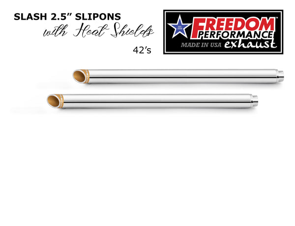Freedom Performance HARLEY TOURING 2.5" SLIP-ONS *CHECK DESCRIPTION FOR YEAR FITMENTS* BUNDLE