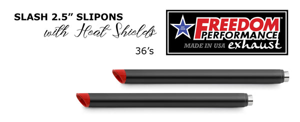 Freedom Performance HARLEY TOURING 2.5" SLIP-ONS *CHECK DESCRIPTION FOR YEAR FITMENTS* BUNDLE