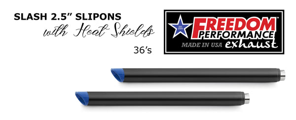 Freedom Performance HARLEY TOURING 2.5" SLIP-ONS *CHECK DESCRIPTION FOR YEAR FITMENTS* BUNDLE