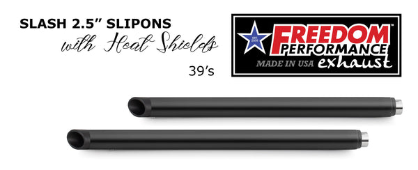 Freedom Performance HARLEY TOURING 2.5" SLIP-ONS *CHECK DESCRIPTION FOR YEAR FITMENTS* BUNDLE