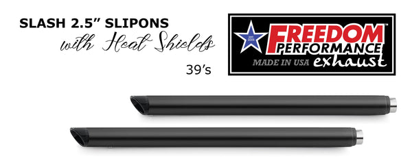 Freedom Performance HARLEY TOURING 2.5" SLIP-ONS *CHECK DESCRIPTION FOR YEAR FITMENTS* BUNDLE