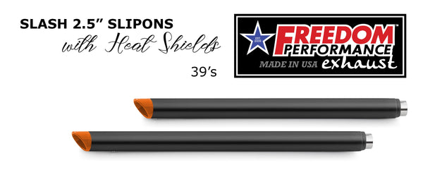 Freedom Performance HARLEY TOURING 2.5" SLIP-ONS *CHECK DESCRIPTION FOR YEAR FITMENTS* BUNDLE
