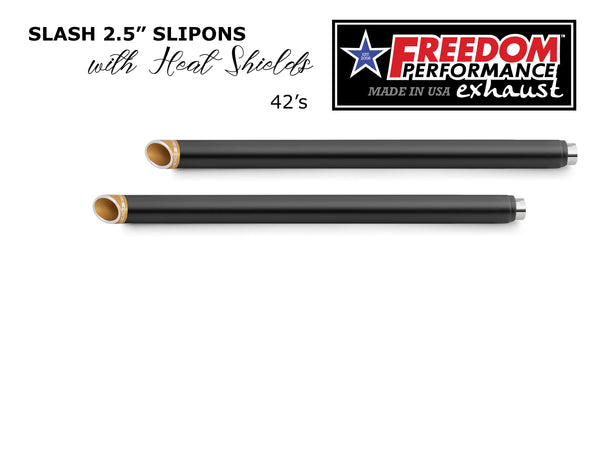 Freedom Performance HARLEY TOURING 2.5" SLIP-ONS *CHECK DESCRIPTION FOR YEAR FITMENTS* BUNDLE
