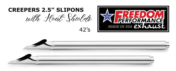 Freedom Performance HARLEY TOURING 2.5" SLIP-ONS *CHECK DESCRIPTION FOR YEAR FITMENTS* BUNDLE