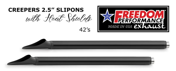 Freedom Performance HARLEY TOURING 2.5" SLIP-ONS *CHECK DESCRIPTION FOR YEAR FITMENTS* BUNDLE