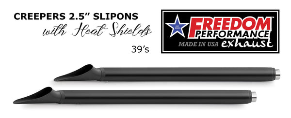 Freedom Performance HARLEY TOURING 2.5" SLIP-ONS *CHECK DESCRIPTION FOR YEAR FITMENTS* BUNDLE